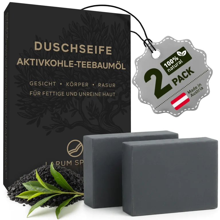 Duschseife Aktivkohle-Teebaumöl